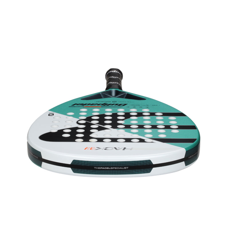 Load image into Gallery viewer, Bullpadel Hack Jr Padel Racket with white background
