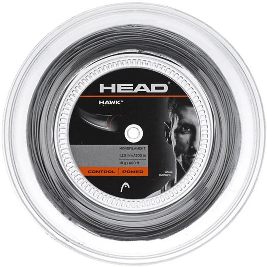 Head Hawk 200MTR Tennis String (18 racket can be strung)