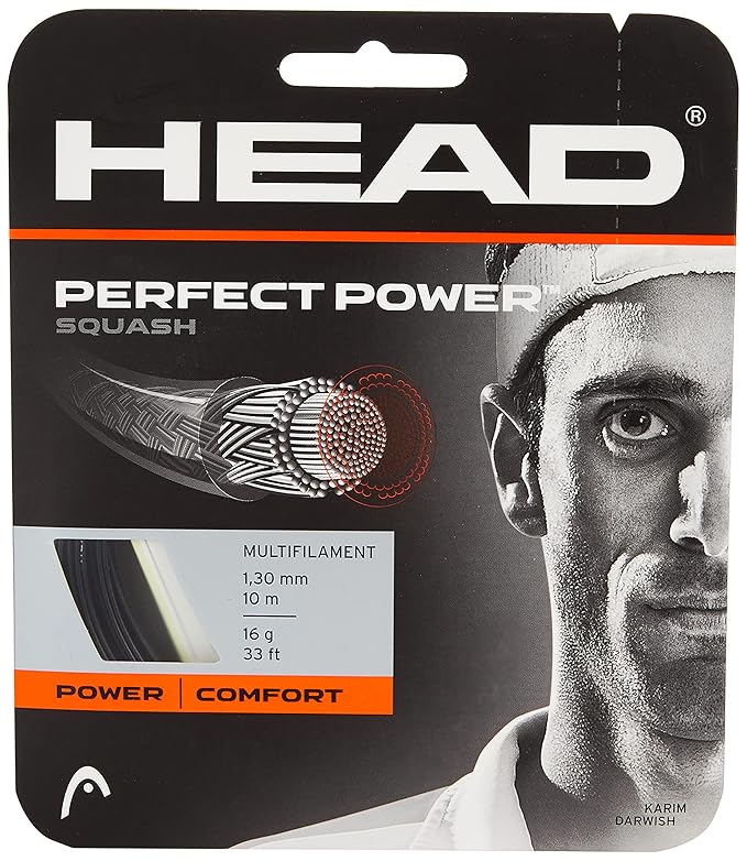 Load image into Gallery viewer, Head Perfect Power 16L Single Squash String (one racket can be strung)
