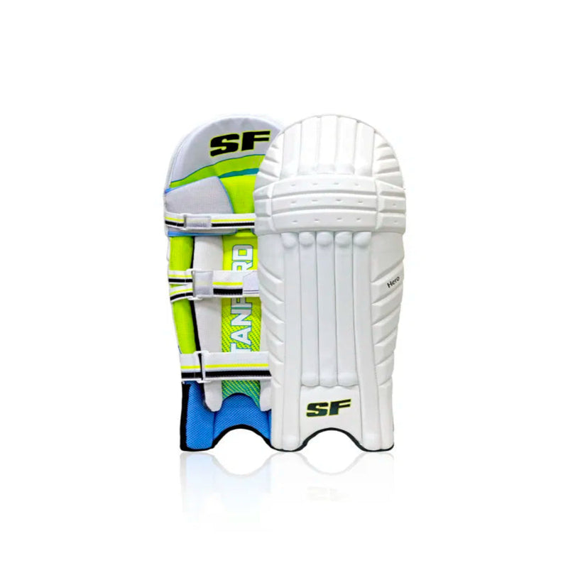 Load image into Gallery viewer, SF Hero(Ambi) Cricket Batting Pads Front Image
