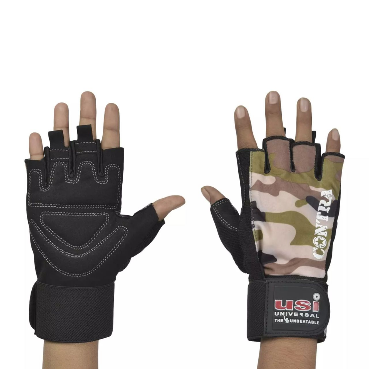 Universal Contra Fitness Weight Lifting Gloves