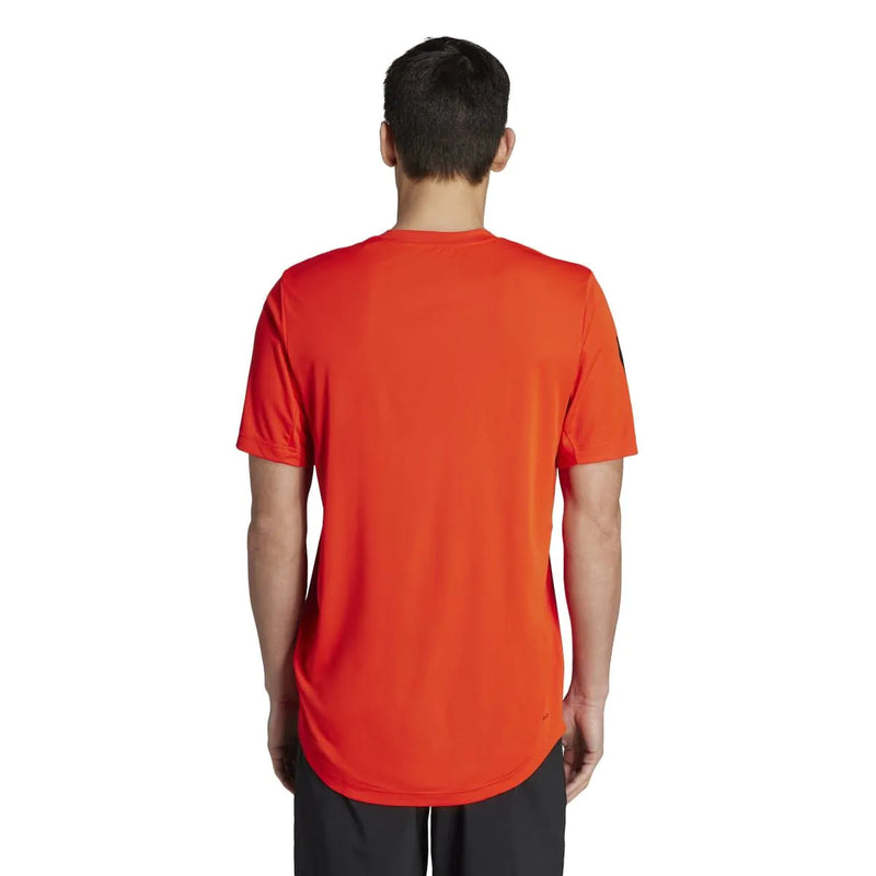 Load image into Gallery viewer, Adidas Club 3 Stripes Tee Running Apparel
