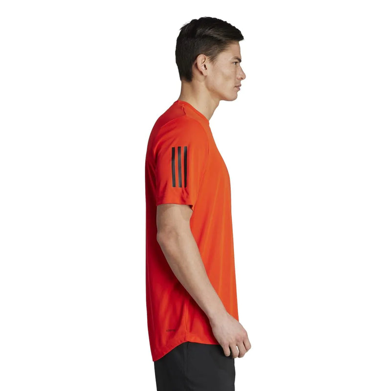 Load image into Gallery viewer, Adidas Club 3 Stripes Tee Running Apparel

