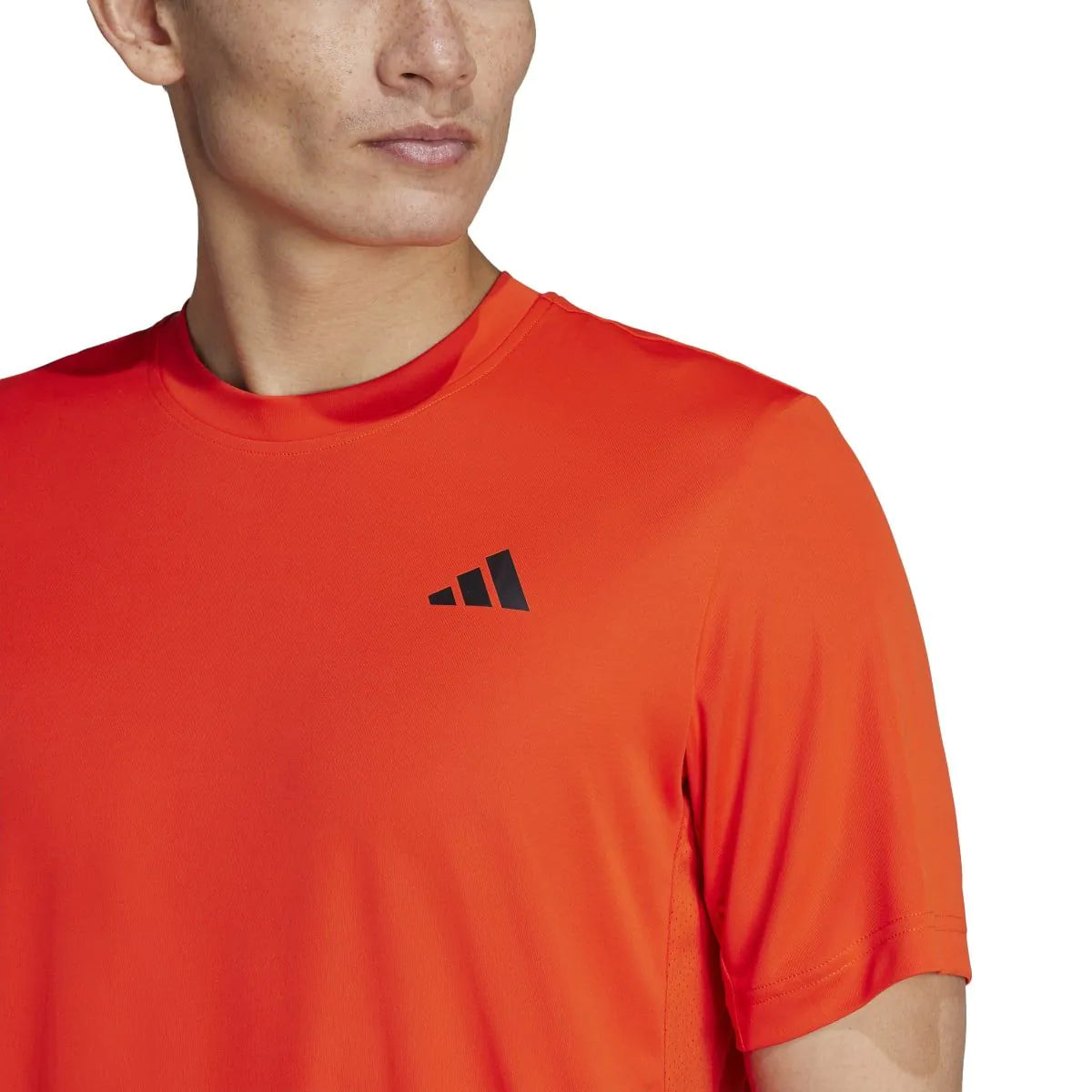 Adidas Club 3 Stripes Tee Running Apparel