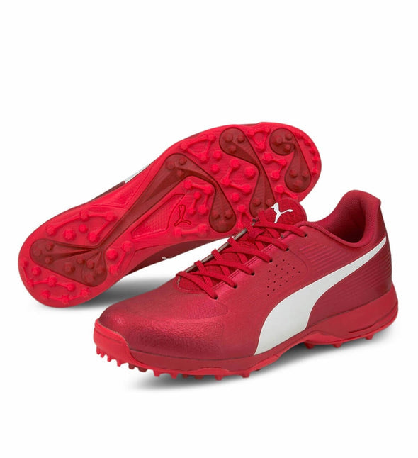 Load image into Gallery viewer, Puma 20 FH Rubber Spikes Cricket Shoes
