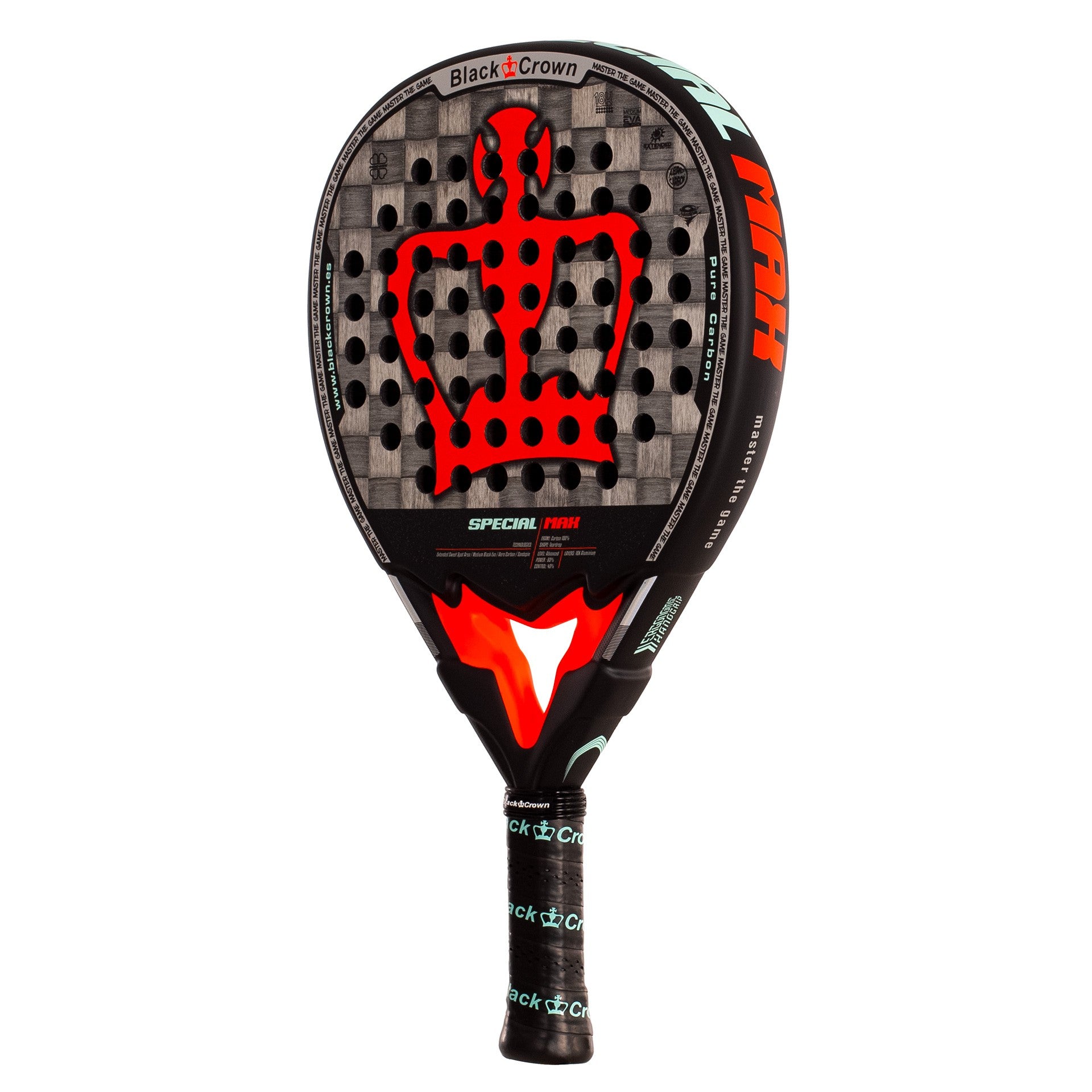 Black Crown Special Max Padel Racket
