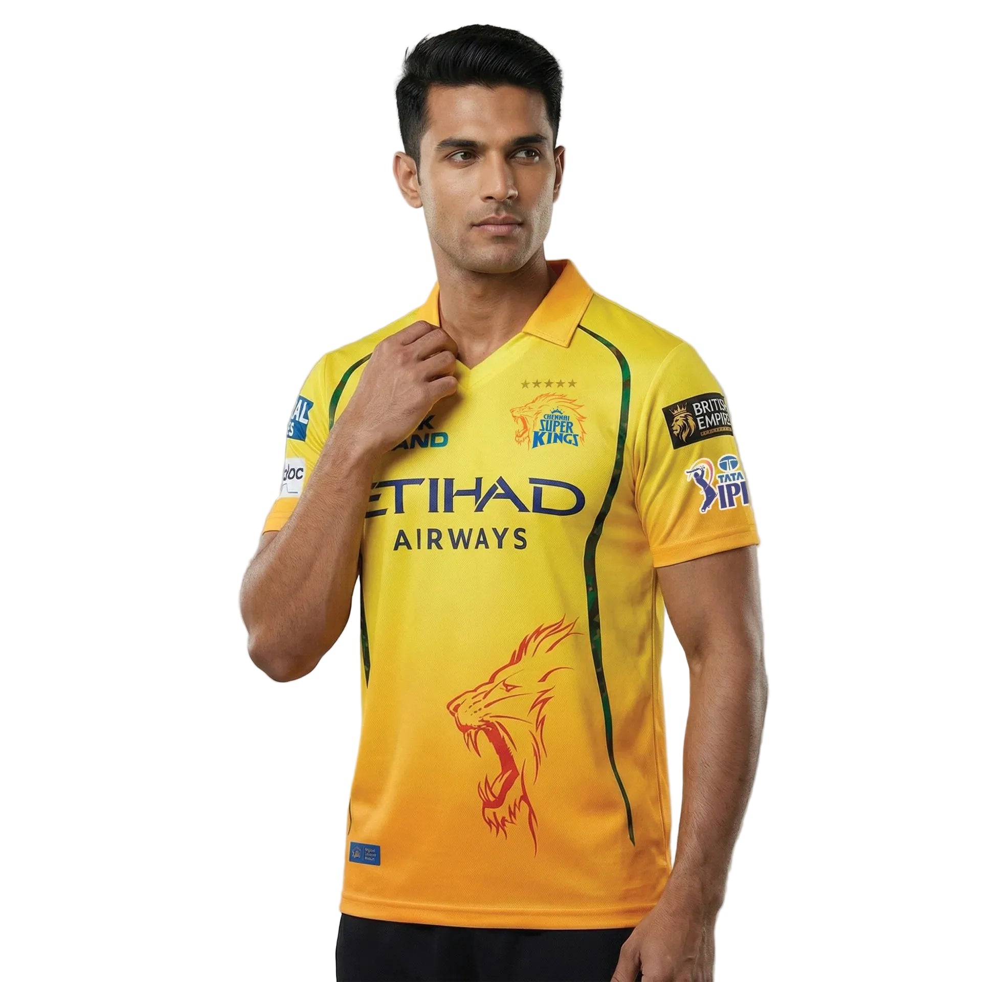 CSK Match Jersey 2026 Dhoni 7 Cricket Apparel