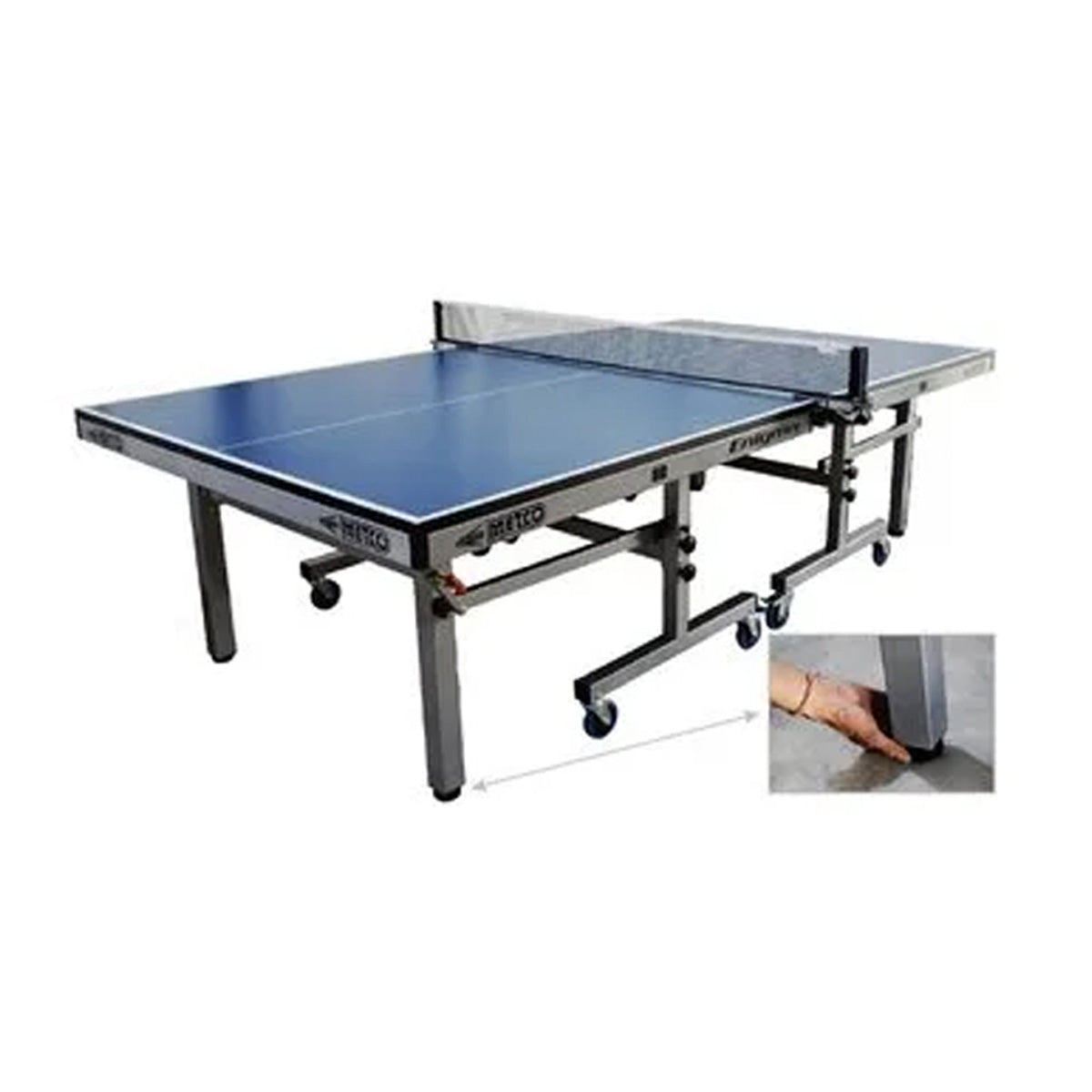 KTR Metco Enigma Blue Table Tennis Table