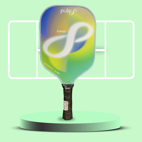 Puls8 LED Chill Pickleball Paddle + Puls8 LED Pickleball Balls (2 Paddles + 4 Pickleball Balls) front
