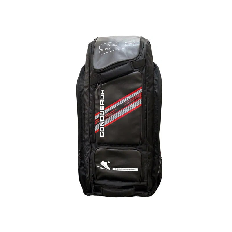 Load image into Gallery viewer, SF Conqueror Cricket Kitbag Front View 
