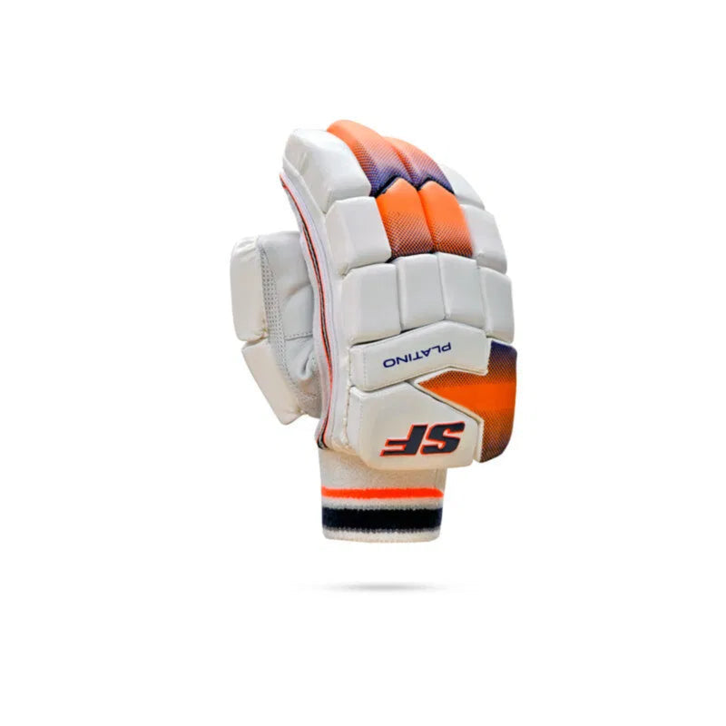 Load image into Gallery viewer, SF Platino Cricket Batting Gloves Back Image
