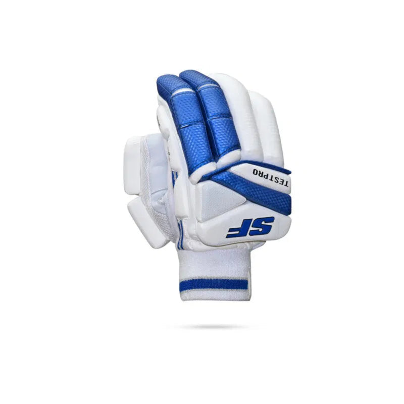 Load image into Gallery viewer, SF Test Pro Cricket Batting Gloves Back Image
