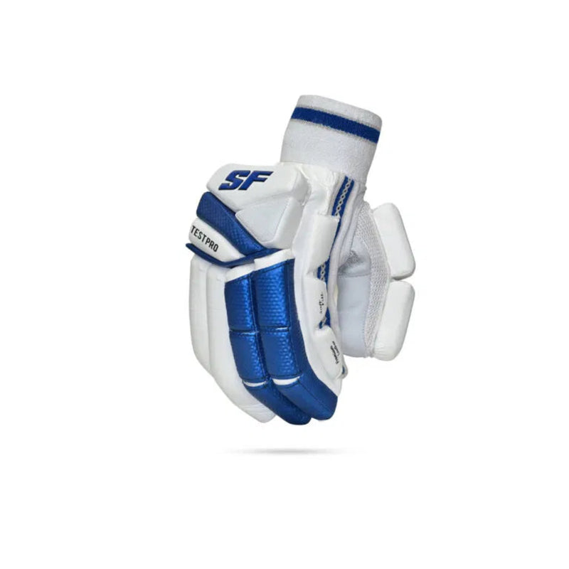 Load image into Gallery viewer, SF Test Pro Cricket Batting Gloves Back Image
