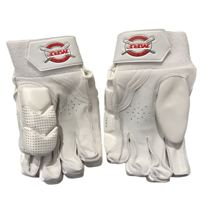 Load image into Gallery viewer, MRF Game Changer Cricket Batting Gloves In White Color
