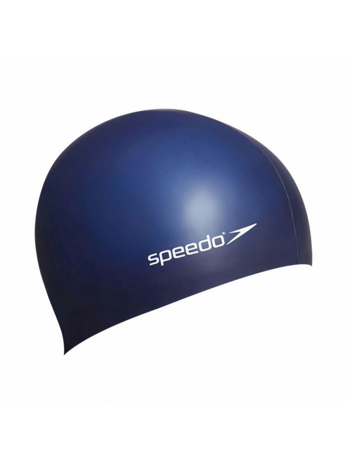 Load image into Gallery viewer, Speedo Plain Flat Silicone Cap
