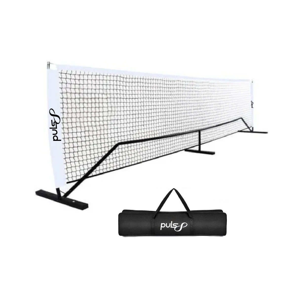 Puls8 Wave V2 Northern Lights Pickleball Paddle Set (2 Paddles + 3 Balls + Net)