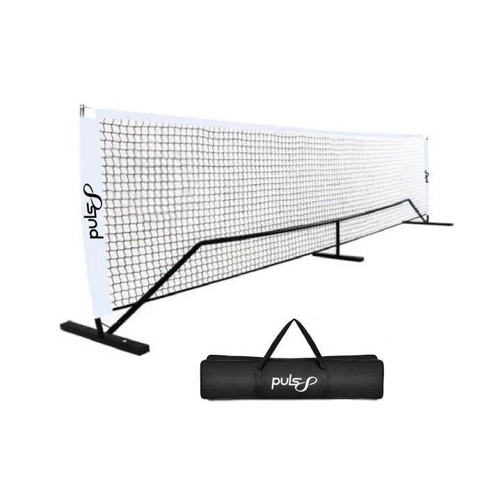 Puls8 Wave V2 Complete Pickleball Paddle Set (2 Paddles + Balls + Net)