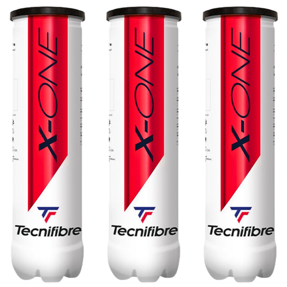 Tecnifibre X-One Tennis Ball (Pack of 4 Balls)