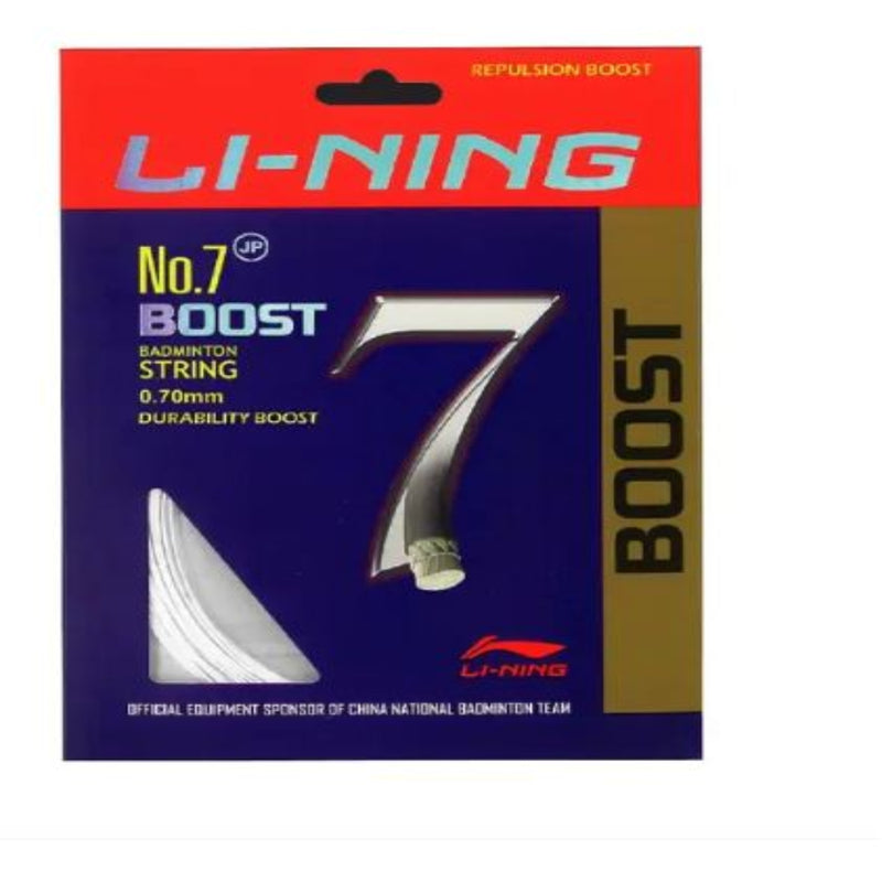 Load image into Gallery viewer, Li-ning Boost No 7 Badminton String 0.66mm (one racket can be strung)
