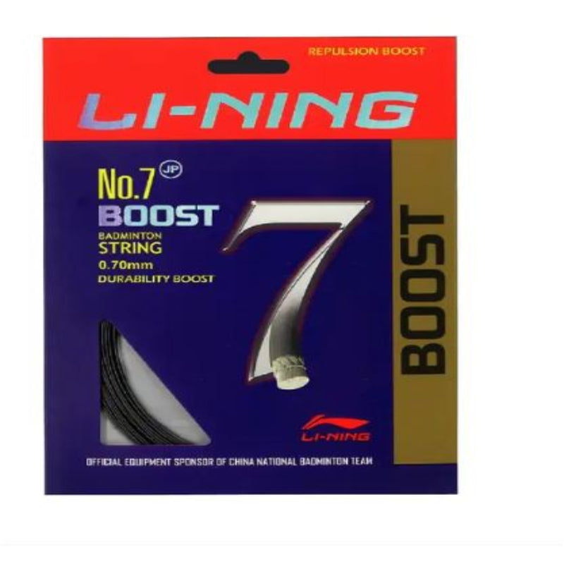 Load image into Gallery viewer, Li-ning Boost No 7 Badminton String 0.66mm (one racket can be strung)
