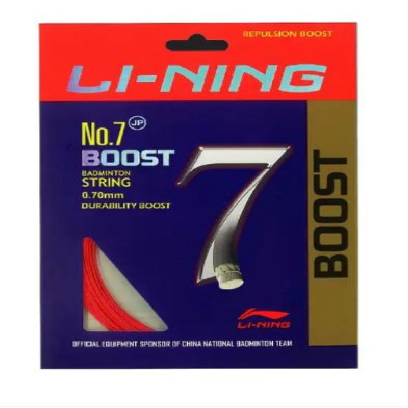 Load image into Gallery viewer, Li-ning Boost No 7 Badminton String 0.66mm (one racket can be strung)
