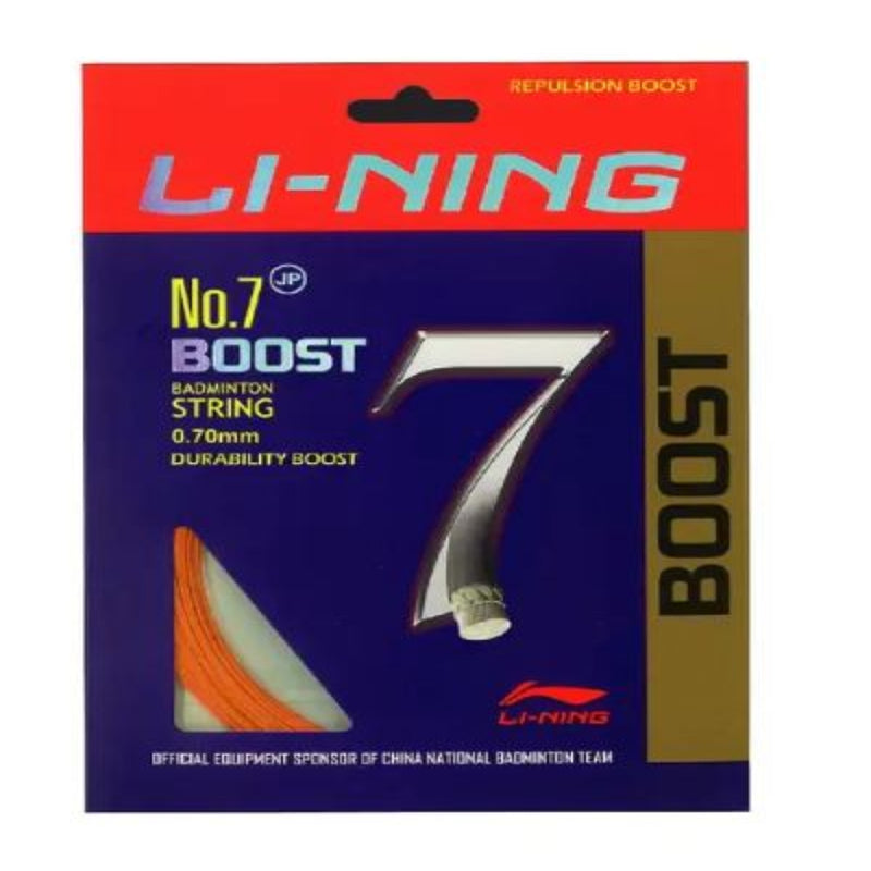 Load image into Gallery viewer, Li-ning Boost No 7 Badminton String 0.66mm (one racket can be strung)
