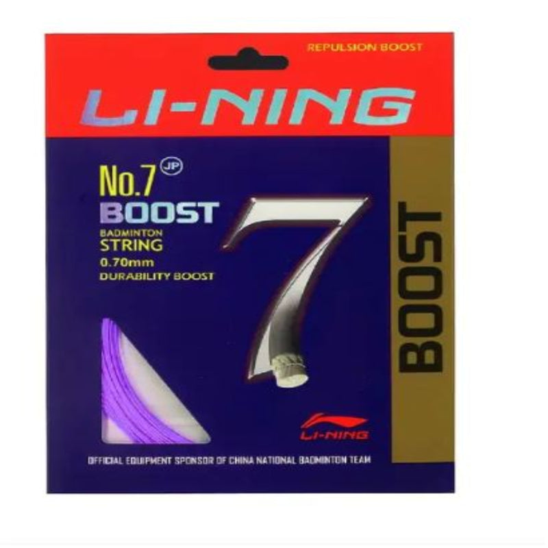 Load image into Gallery viewer, Li-ning Boost No 7 Badminton String 0.66mm (one racket can be strung)
