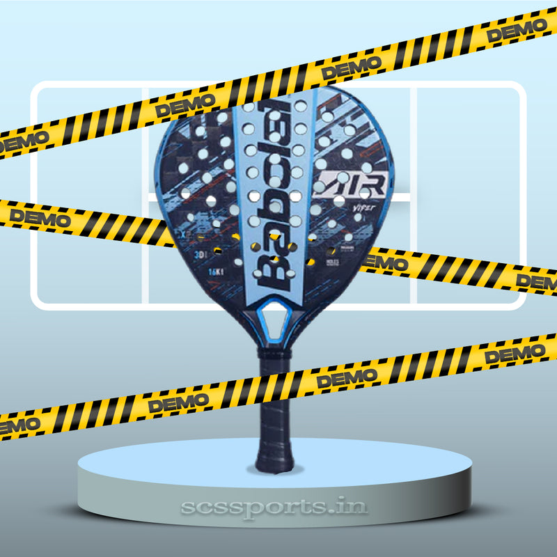 Load image into Gallery viewer, Demo of the Babolat Air Viper 2024 Padel Racket only for Padel players in Mumbai.
