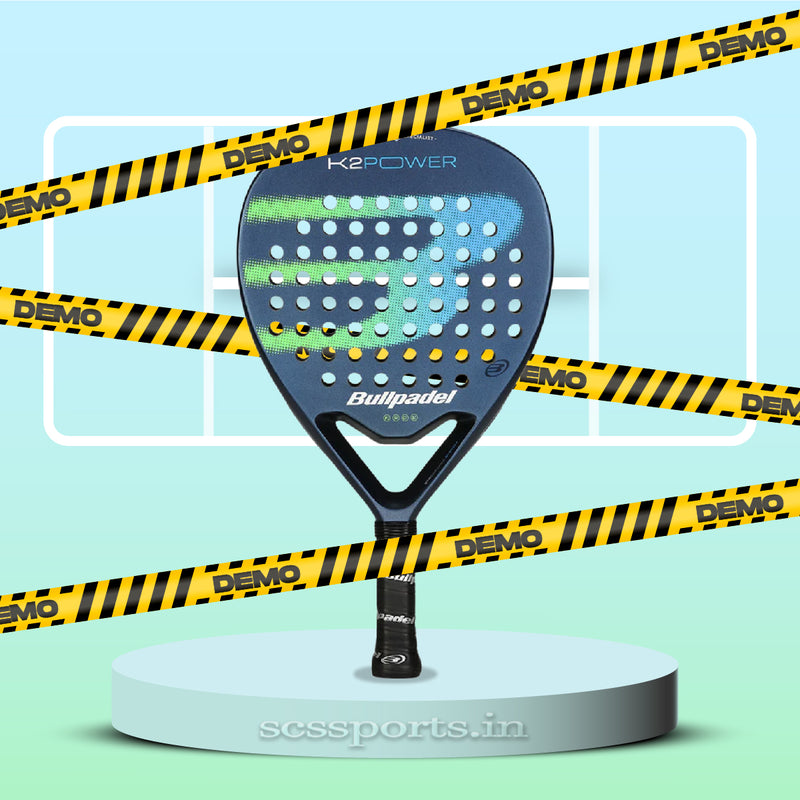 Load image into Gallery viewer, Demo of the Bullpadel K2 Power 25 Padel Racket (2025) only for Padel players in Mumbai.
