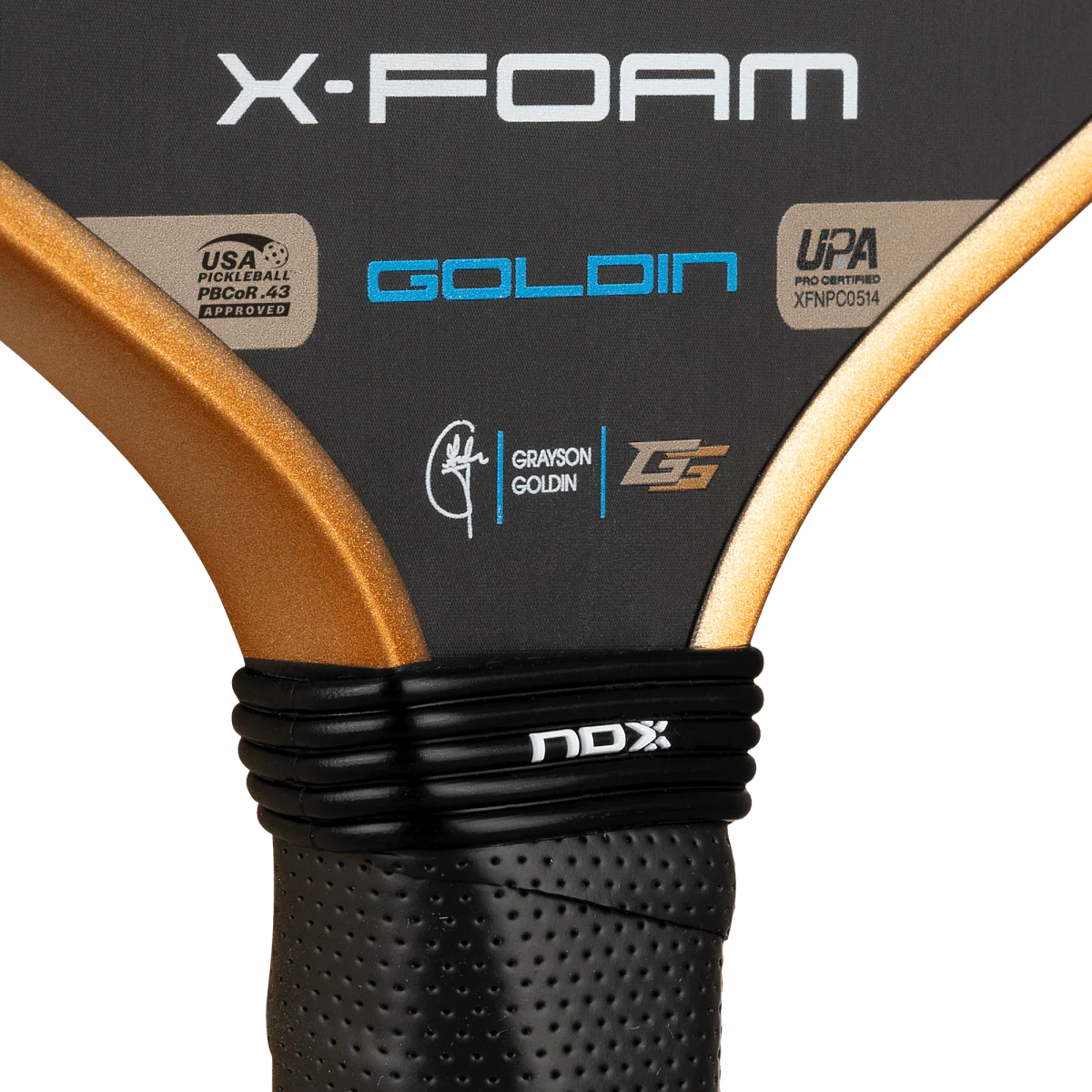 Nox X-Foam Goldin Attack Pickleball Paddle