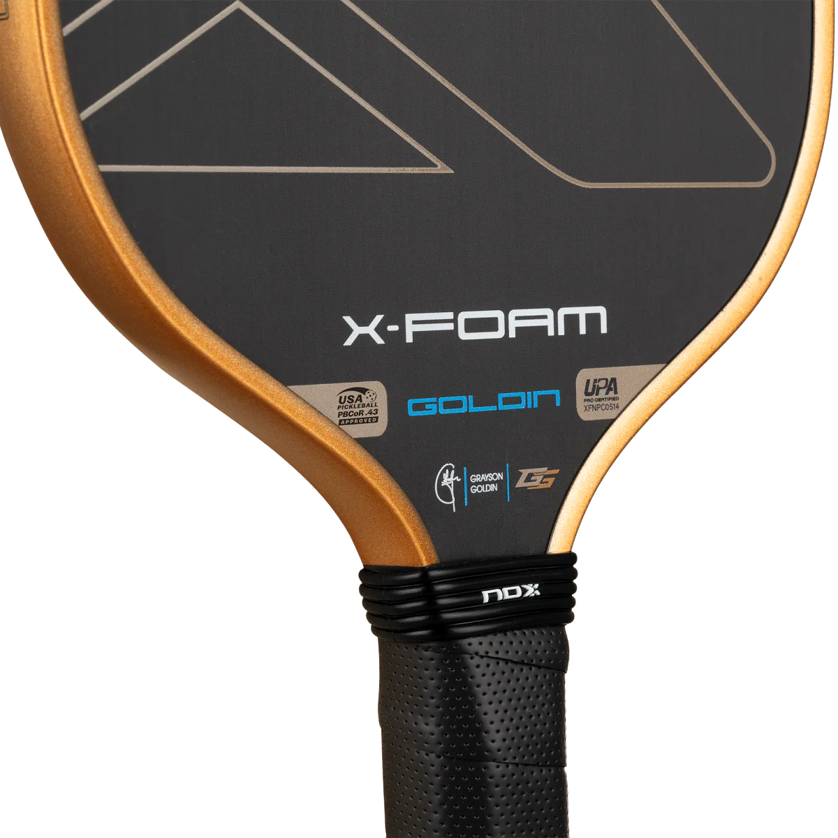 Nox X-Foam Goldin Attack Pickleball Paddle