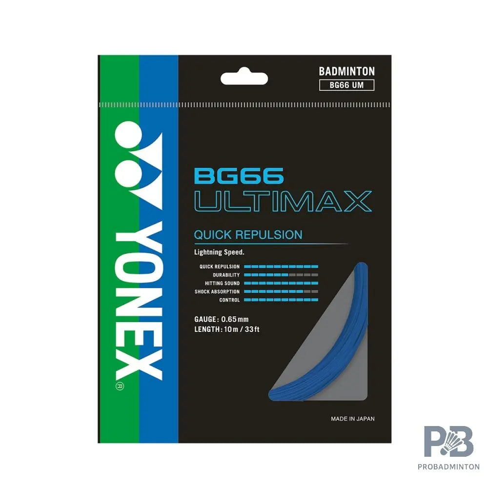 YONEX BG66 ULTIMAX 200mロール ブラック Buy Yonex Bg 66 Ultimax 0.65mm Badminton String Online-SCS Sports