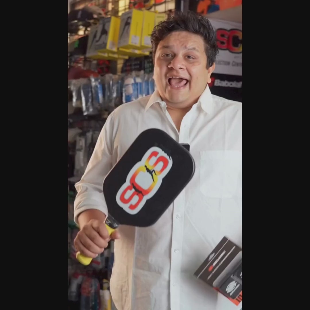 Load video: Selkirk Carbon Cleaning Pickleball Paddle Block (Pack of 2)