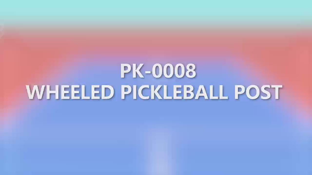 Load video: Puls8 Heavy Duty Movable Pickleball Net Set (Imported)