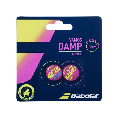 Babolat Vamos Damp X2 Rafa Yellow & Purple ( Pack Of 2 )