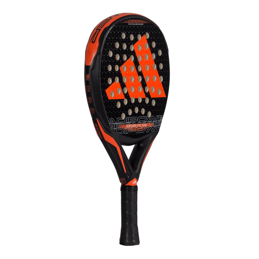 Adidas Adipower Ctrl Team 3.3 padel racquet featuring a balanced frame for superior control and stability
