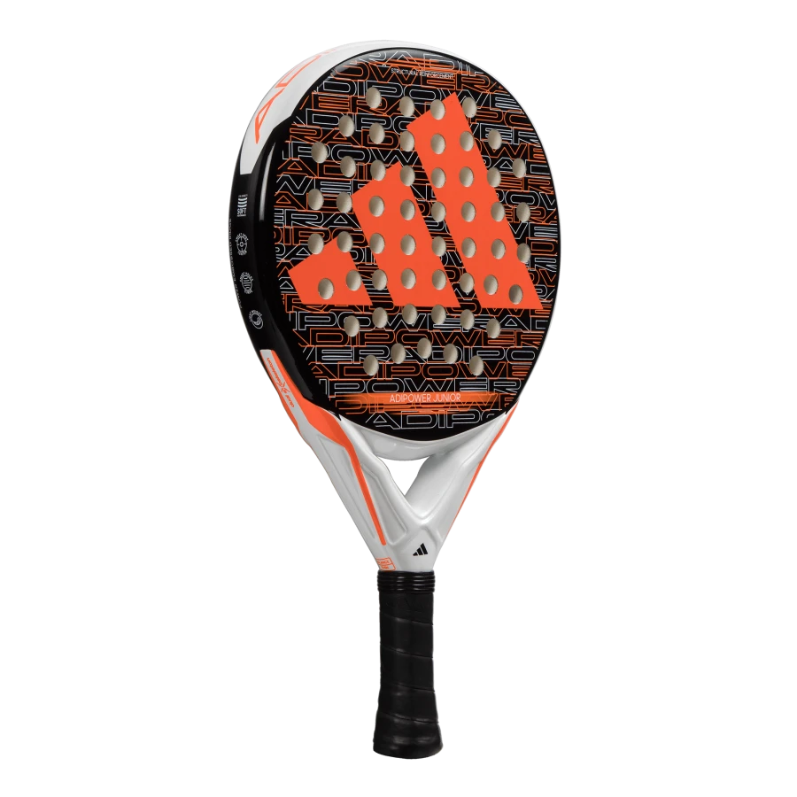 Adidas Adipower Junior 3.3 padel racquet with a balanced design for better power and precision
