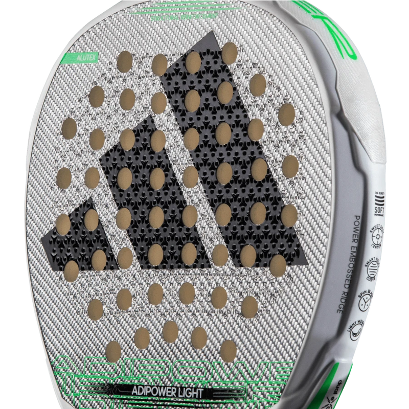 Load image into Gallery viewer, Lightweight Adidas Adipower Light 3.3 padel racquet with improved stability and comfort during play

