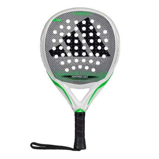 High-performance Adidas Adipower Light 3.3 padel racquet with a comfortable grip for enhanced play
