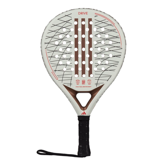 Lightweight Adidas Drive 3.3 Vintage padel racquet offering excellent maneuverability and control
