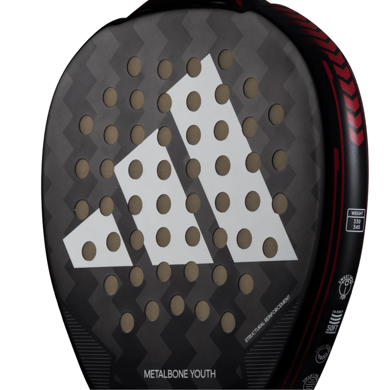 Load image into Gallery viewer, Stylish Adidas Metalbone Youth 3.3 padel racquet with a modern design for young padel enthusiasts

