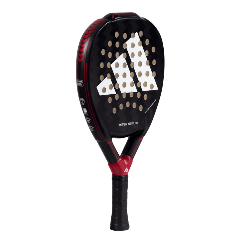 Load image into Gallery viewer, High-performance Adidas Metalbone Youth 3.3 padel racquet built for developing skills and improving technique

