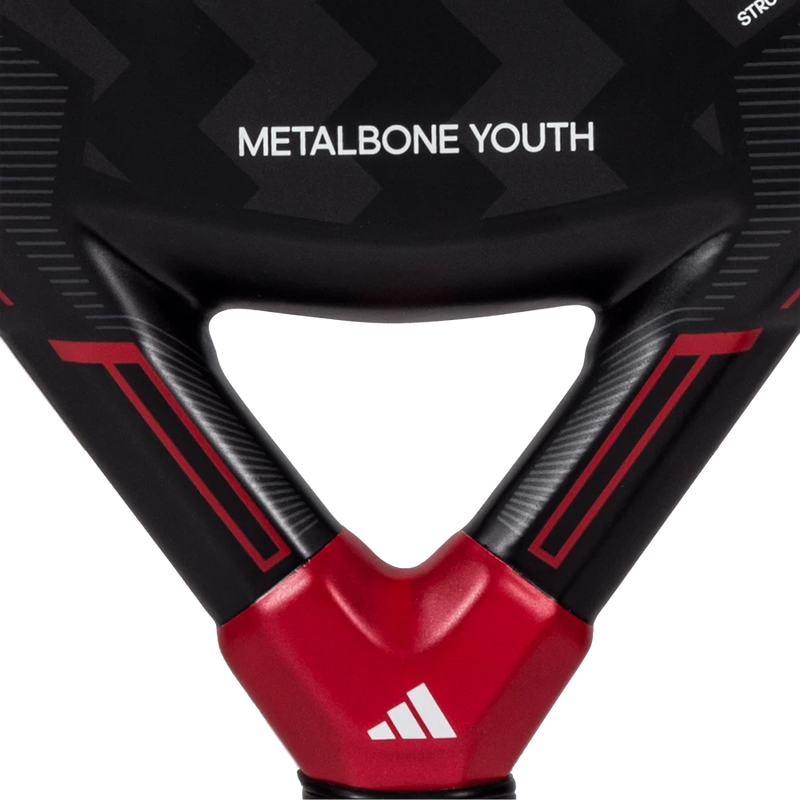 Load image into Gallery viewer, Adidas Metalbone Youth 3.3 padel racquet featuring a larger sweet spot for consistent and accurate shots

