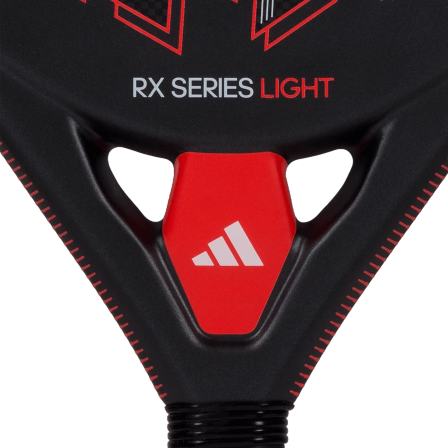 Adidas RX Series Light padel racquet with a larger sweet spot for more consistent shots
