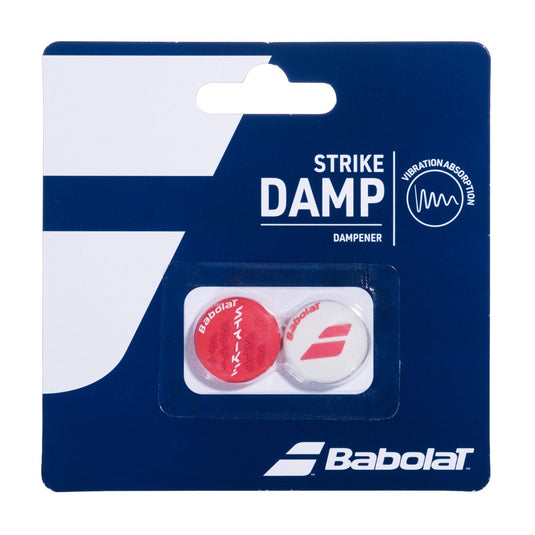 Babolat Strike Damp X2 Red/White ( Pack of 2 )