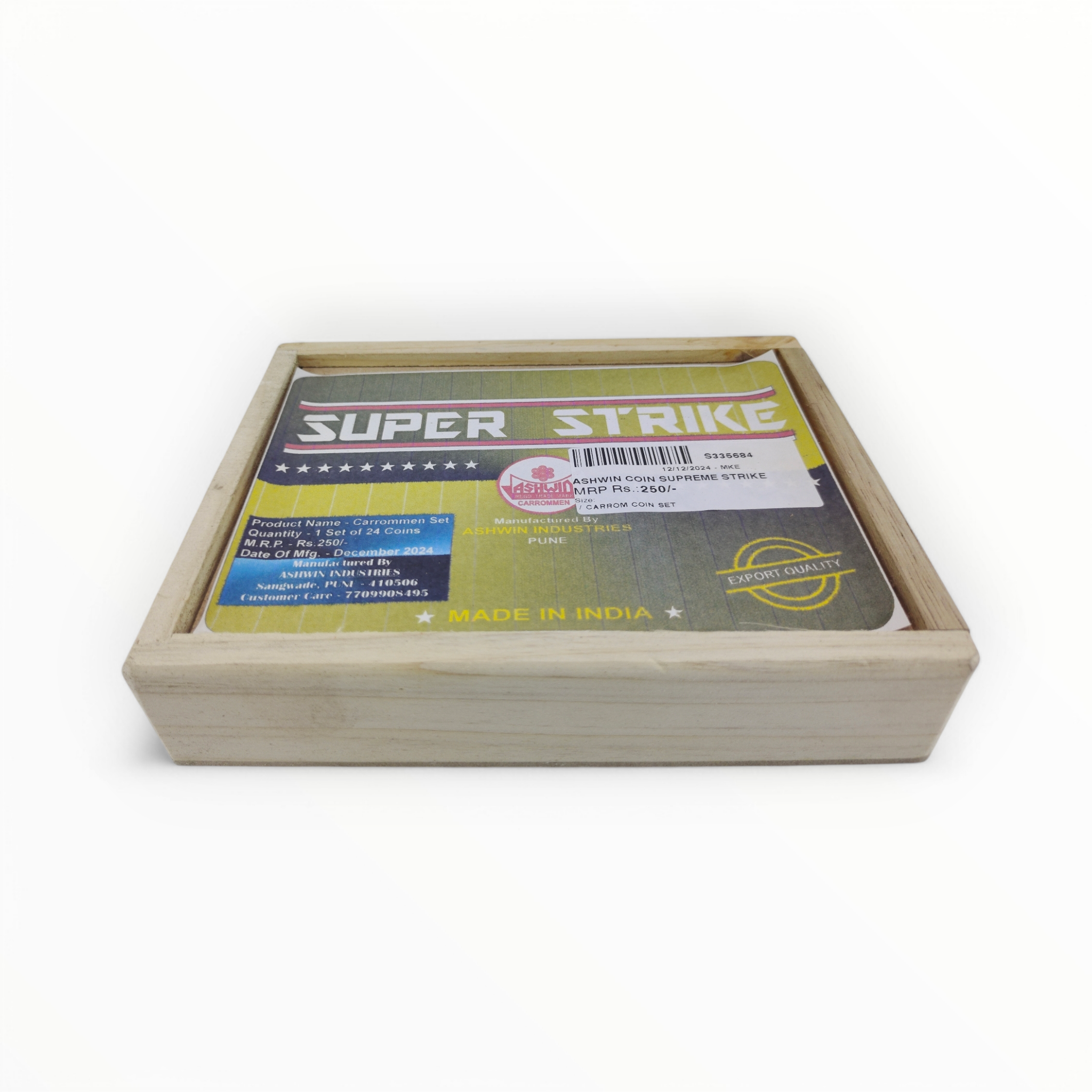 Ashwin Supreme Strike Carrom Coin