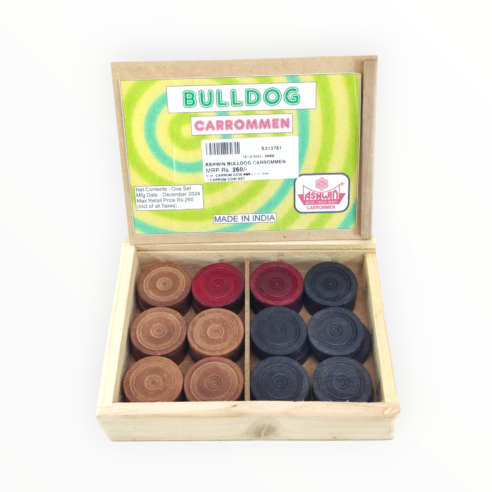 Ashwin Bulldog Carrommen Carrom Coin