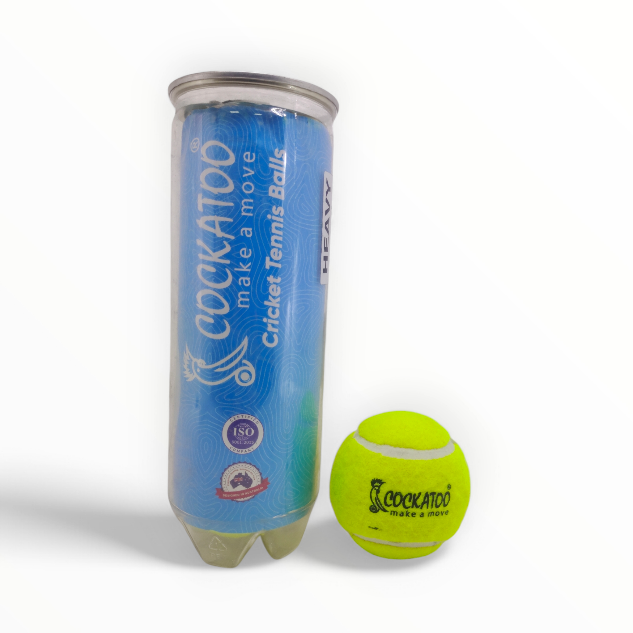 Cockatoo Heavy Cricket Rubber Tennis Ball