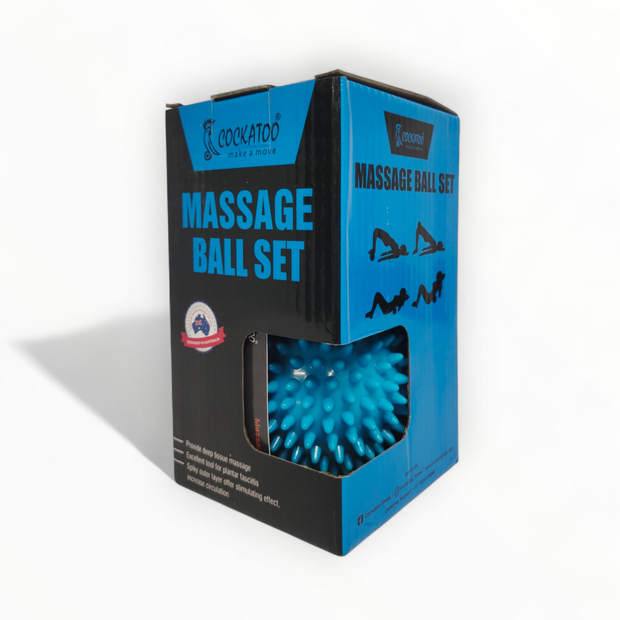 Cockatoo Massage Ball Set
