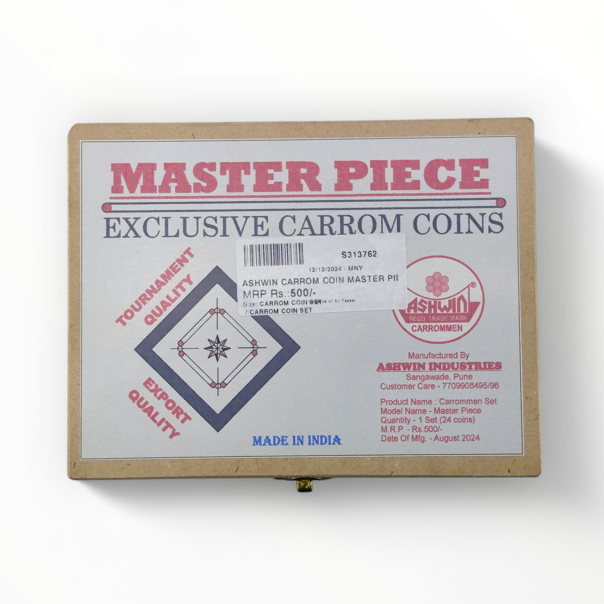 Ashwin Master Piece Carrom Coin